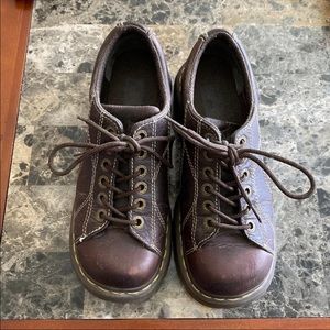 Woman’s boots shoes Dr Martens 12283 brown